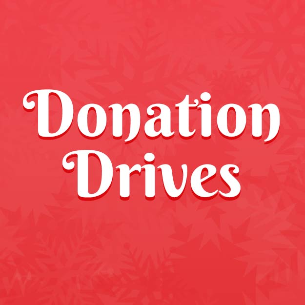 Donation Drives